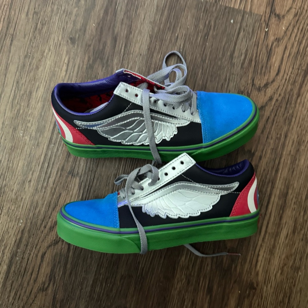 Vans x Marvel 2018 Avengers Comics Old Skool Men's Size 6.5 Women’s 8 Shoes